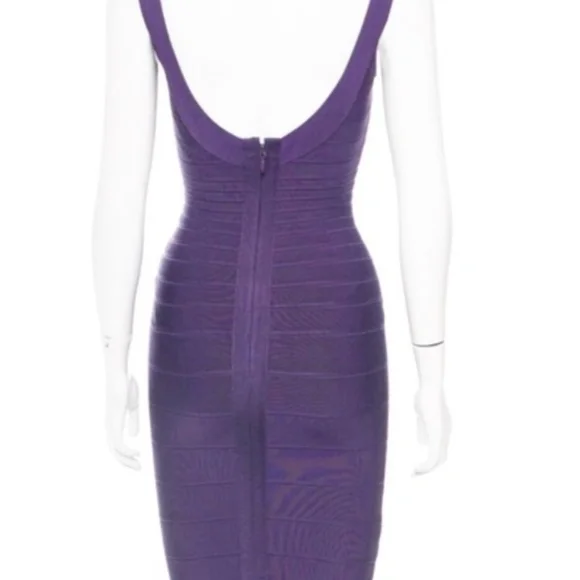 Herve Leger Sydney Scoop Essential Dress - Picture 3 of 10
